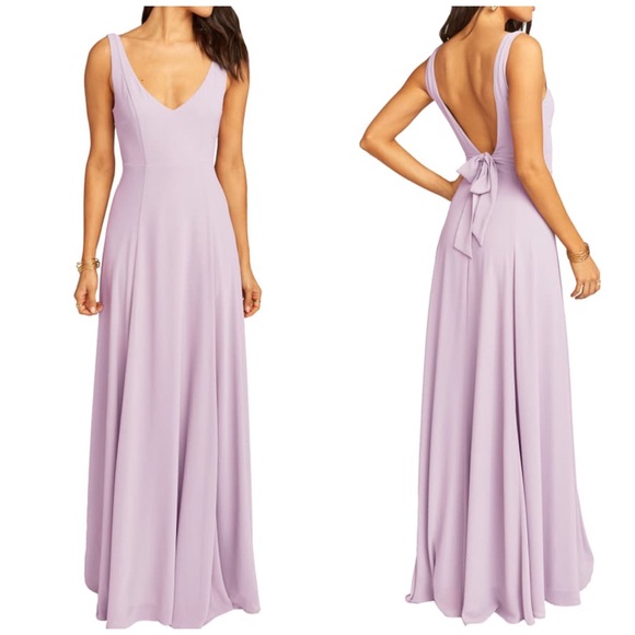 Show Me Your Mumu Jenn violet maxi dress gown - Picture 1 of 8